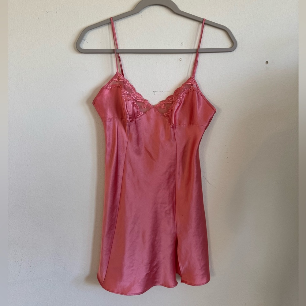 VICTORIA’S SECRET Satin slip, lingerie dress